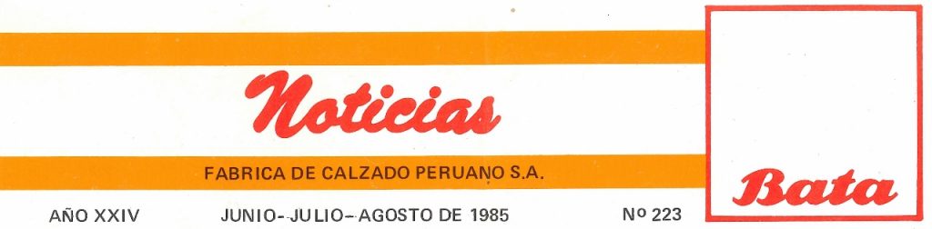 Firemní noviny Noticias, 1985