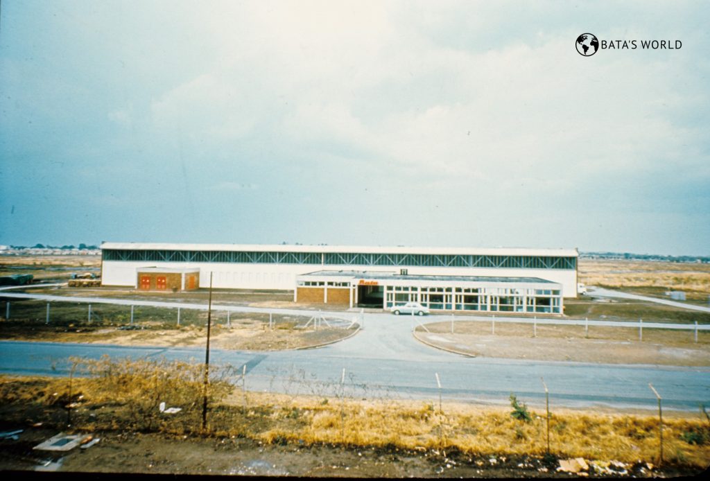The factory in Lusaka, 1974
