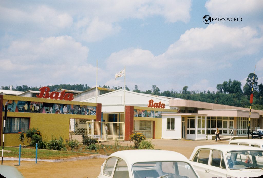 The factory in Gwello, 1970